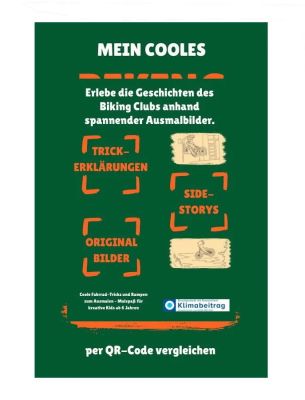 BMX Buch Mein Cooles Biking Ausmalbuch