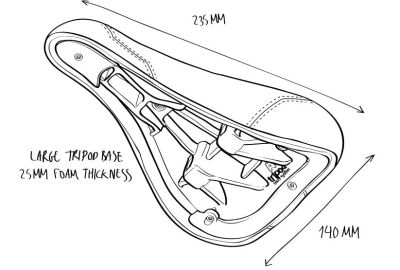 Sattel Fly Bikes Dove Tripod