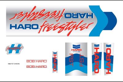 Rahmen Stickerset Haro 1986 FST