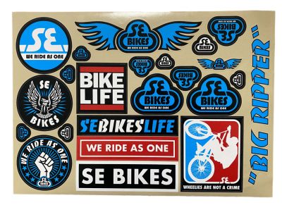 Stickersheet SE Bikes Bike Life