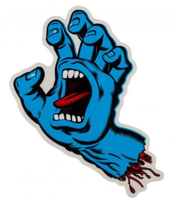 Sticker Santa Cruz Classic Screaming Hand groß