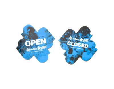 Schild United Open/Closed