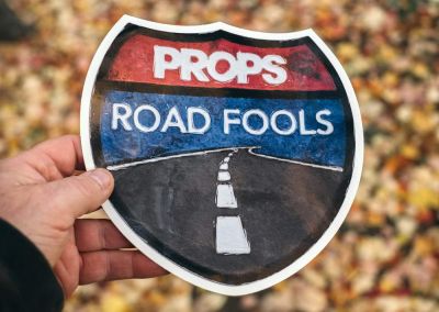 Sticker Props Road Fools groß