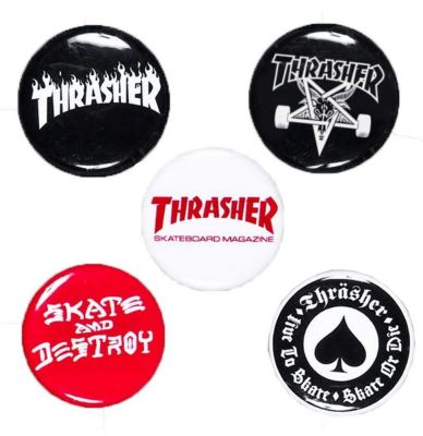 Button-Set Thrasher 5er Pack