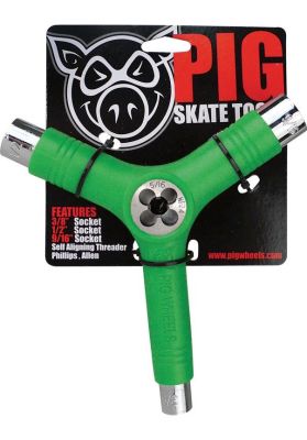 Skateboard Tool Pig incl. threader
