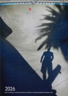 Kalender 2026 Skate Parks Coping Blocks Concrete