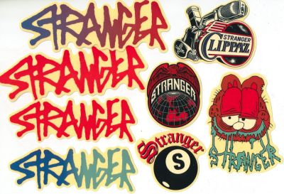 Stickerset Stranger (8 Stk.)