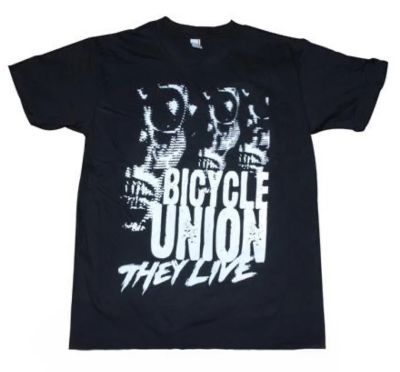 T-Shirt Bicycle Union They Live