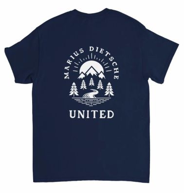 T-Shirt United Marius Dietsche Signatur