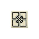 Aufnäher Fit Key beige/schwarz